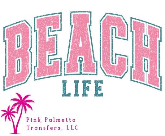Beach Life 12" DTF Transfer