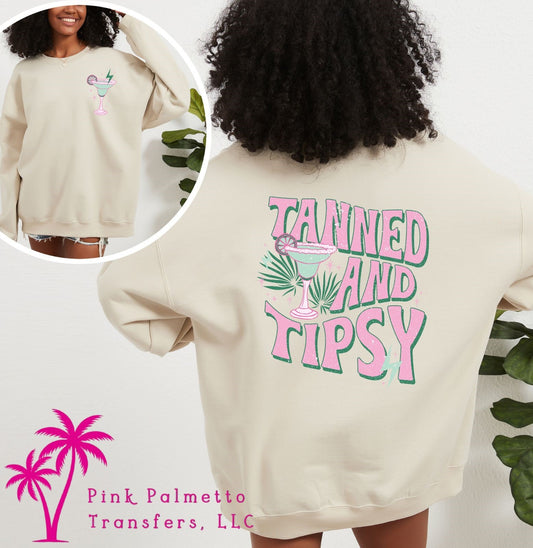 Tanned & Tipsy Sweatshirt