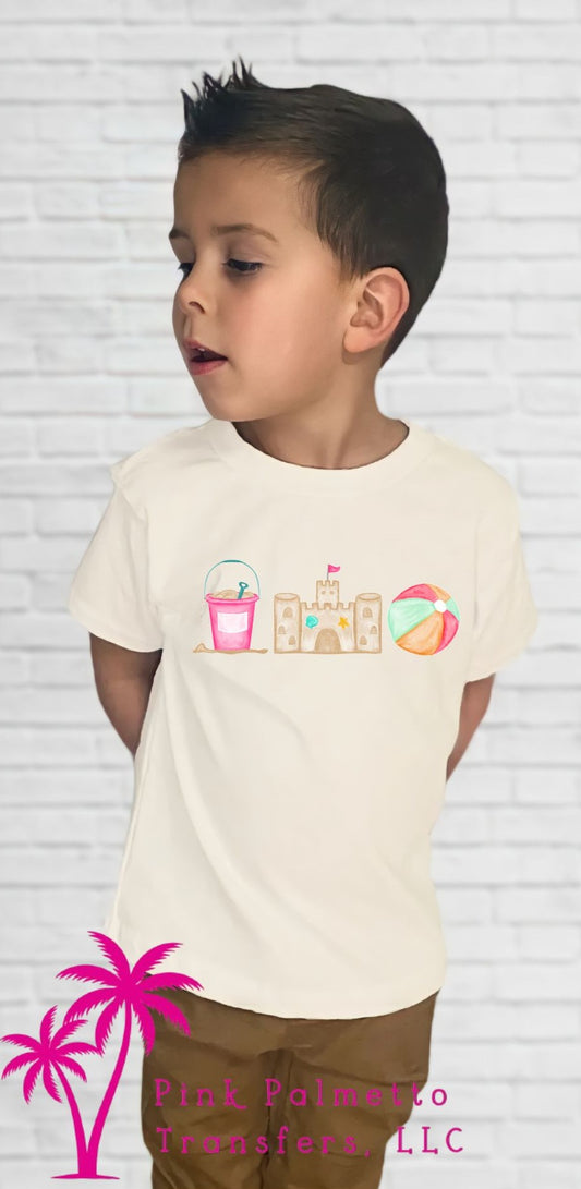Beach Toys Boys Youth Tshirt