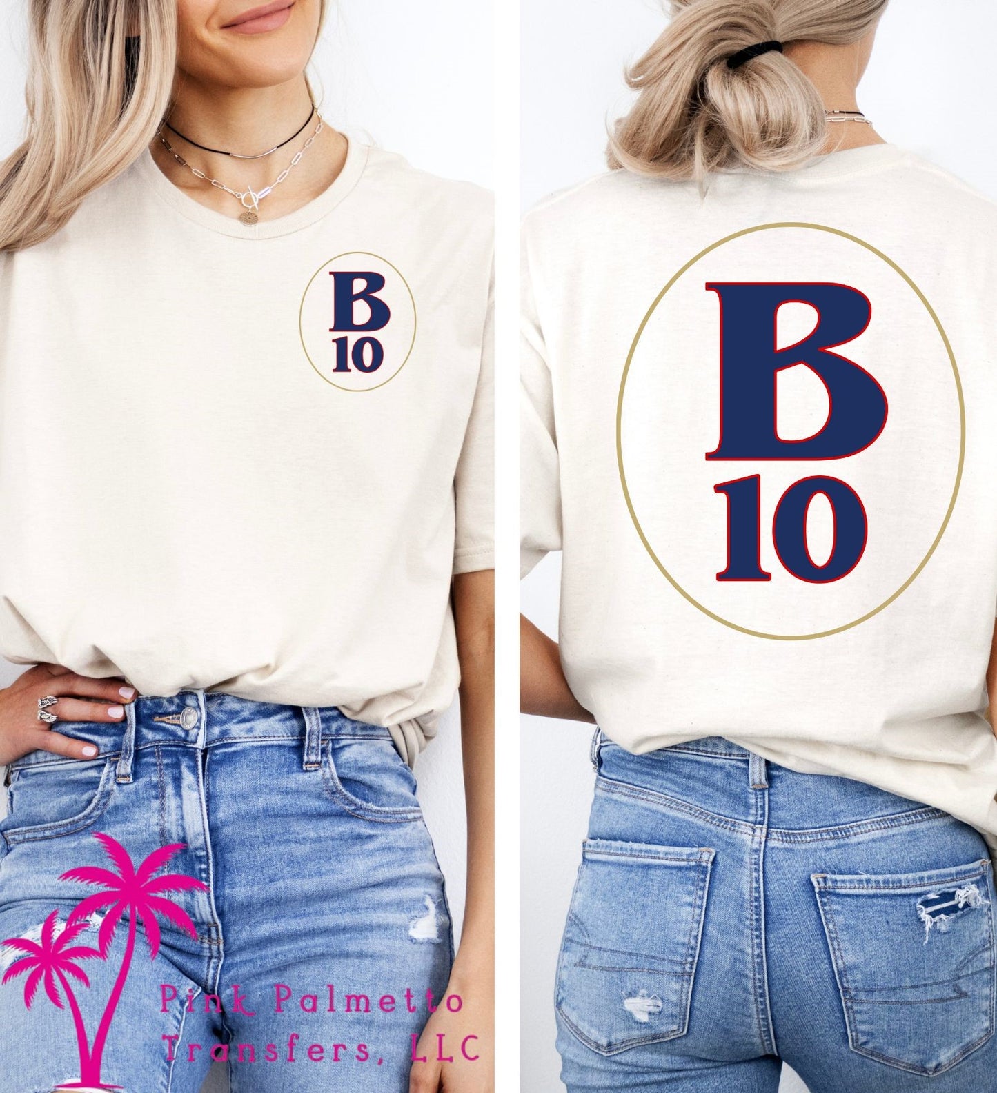 B #10 Short Sleeve Tshirt