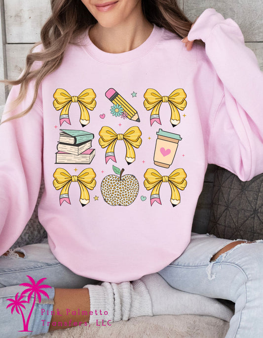 Books and Bows Sweatshirt