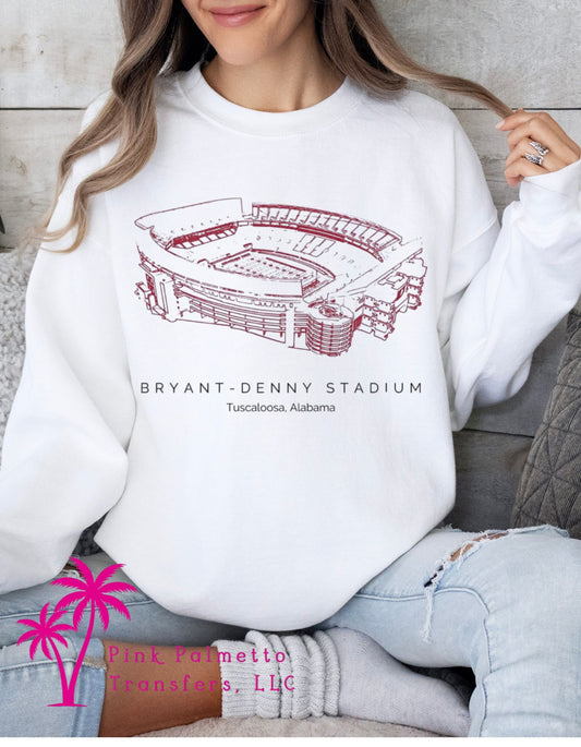 Bryant Denny Stadium Sweatshirt