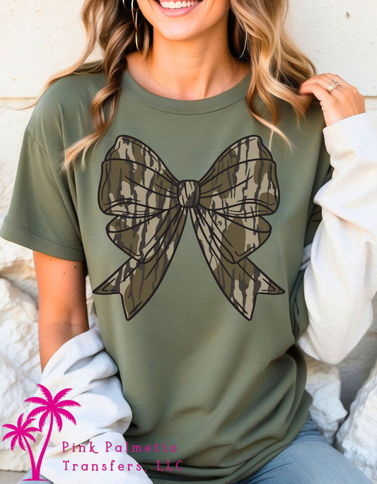 Camo Bow Tshirt