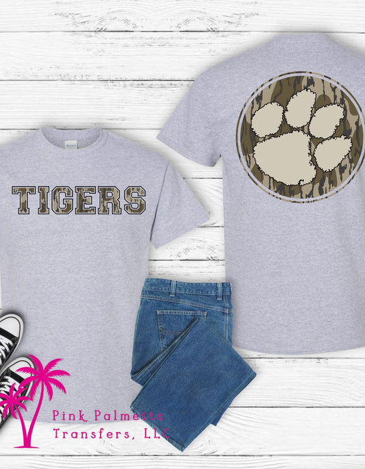 Camo Tigers Tshirt