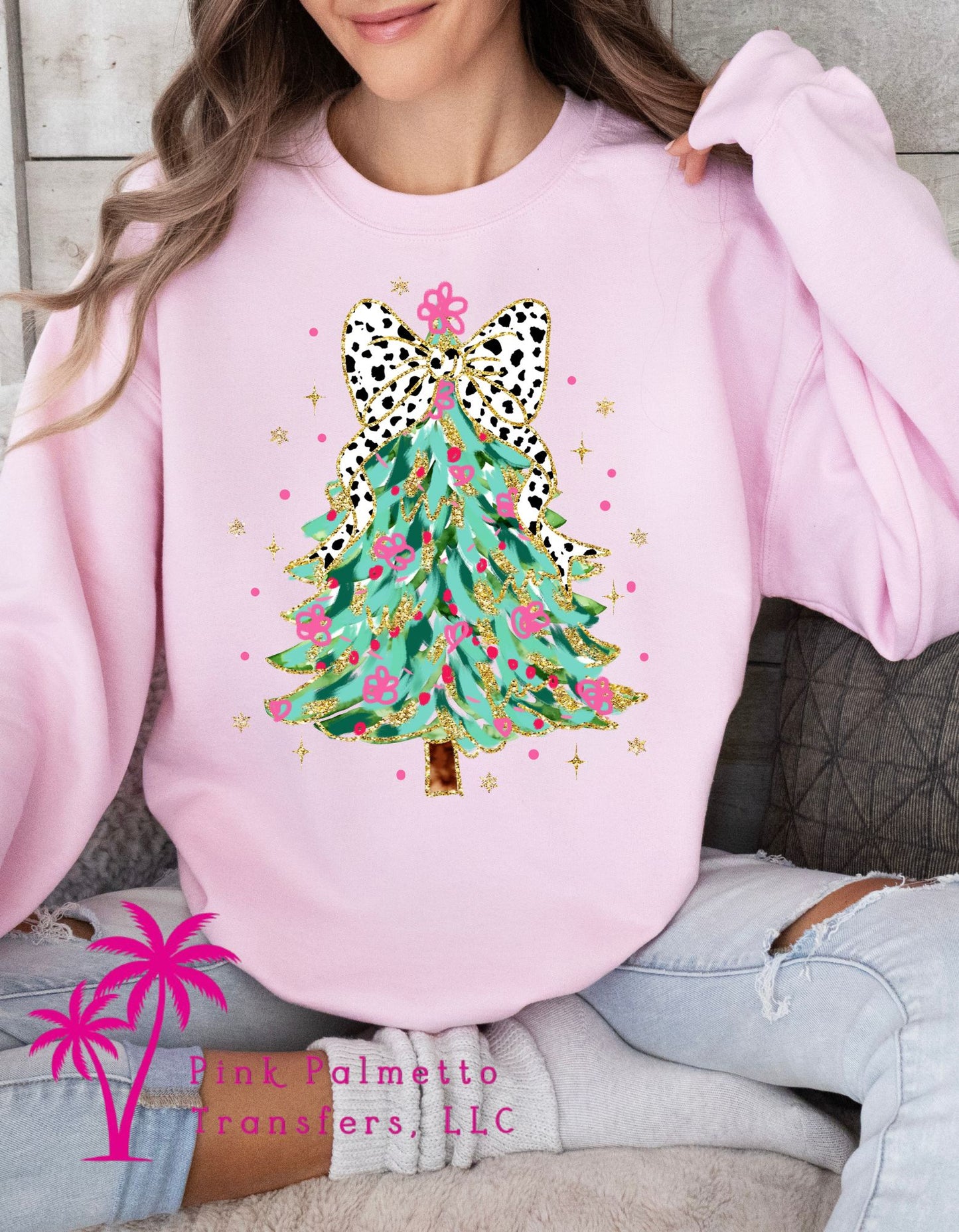 Colorful Christmas Tree Sweatshirt