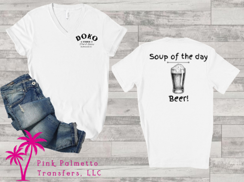 Doko Station Women's V-neck Tshirt