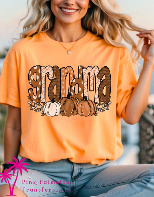 Fall Grandma Tshirt