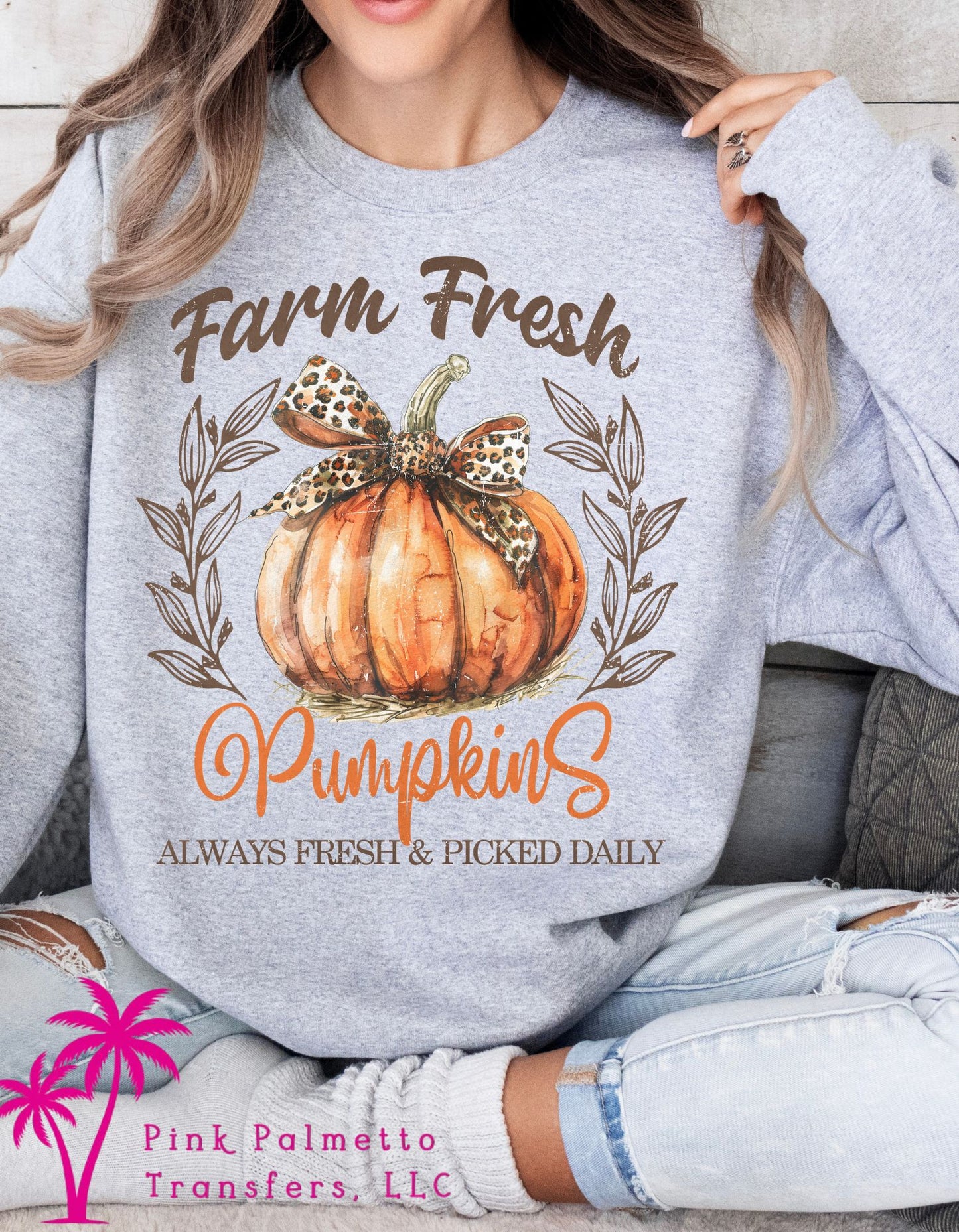 Farm Fresh Pumpkins Sweatshirt