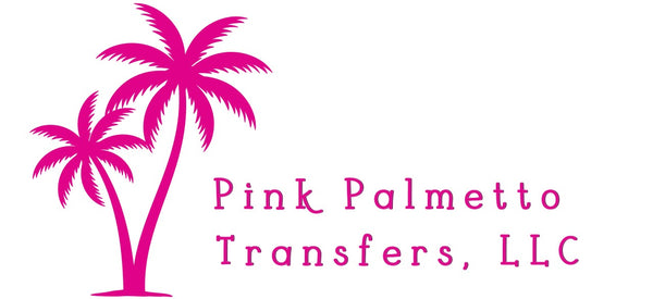 Pink Palmetto Transfers