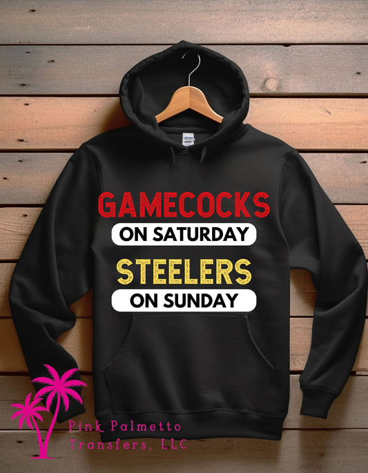 Gamecocks/Steelers Hoodie