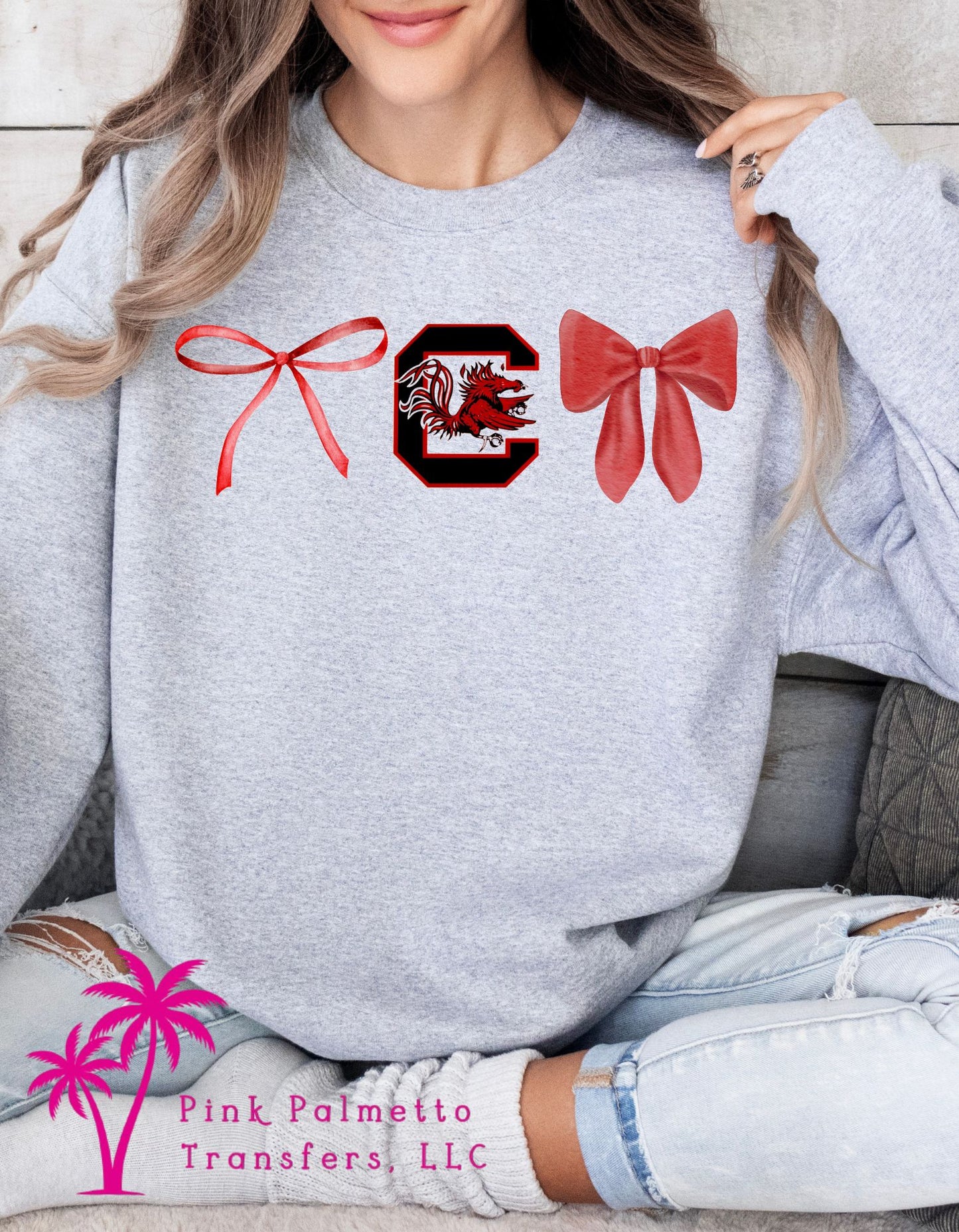 Gamecock Bows Sweatshirt