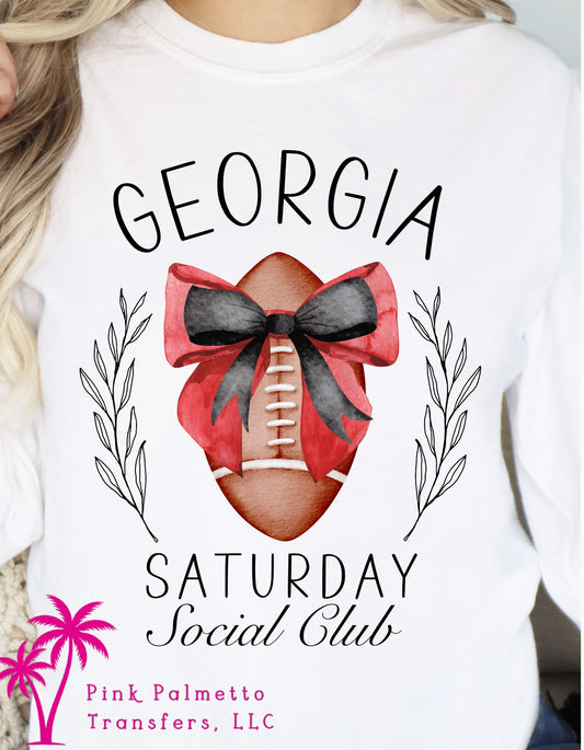 Georgia Social Club Long Sleeve Tshirt