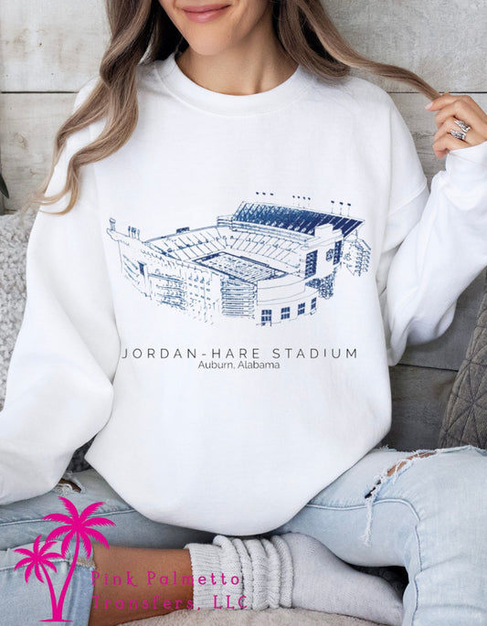 Jordan Hare Auburn Stadium Sweatshirt