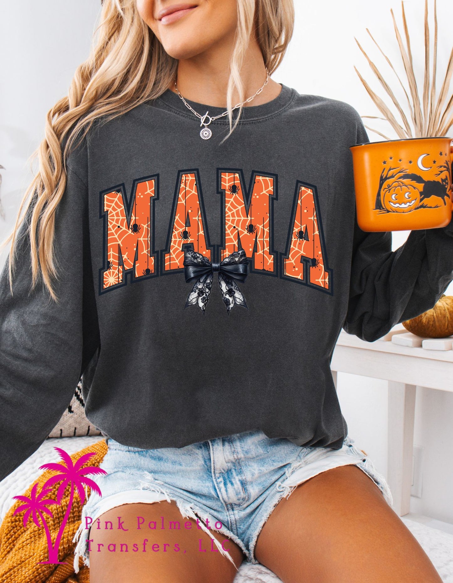 Mama Halloween Long Sleeve