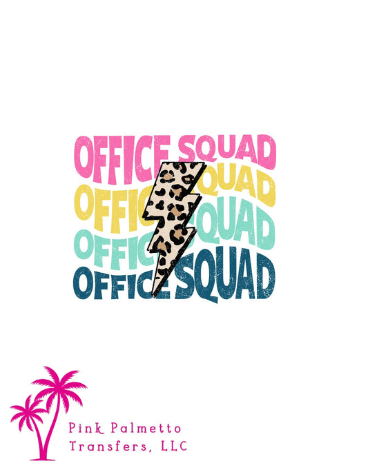 Office Squad DTF Transfer