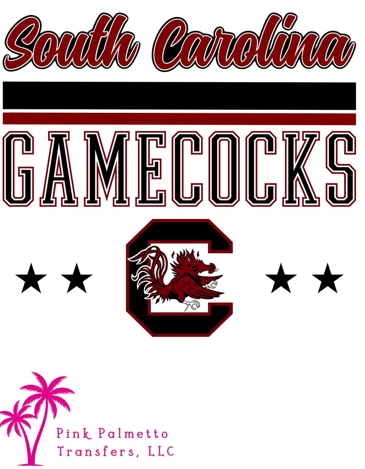 SC Gamecocks DTF Transfer