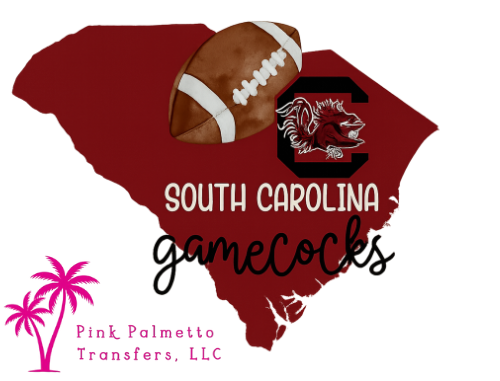 Custom SC State No Bow 10" DTF Transfer