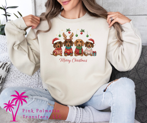 Dachshund Christmas Sweatshirt