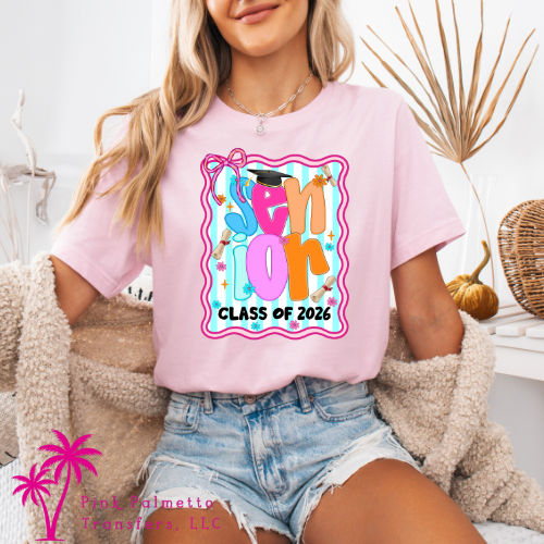 Colorful Senior 2026 Tshirt