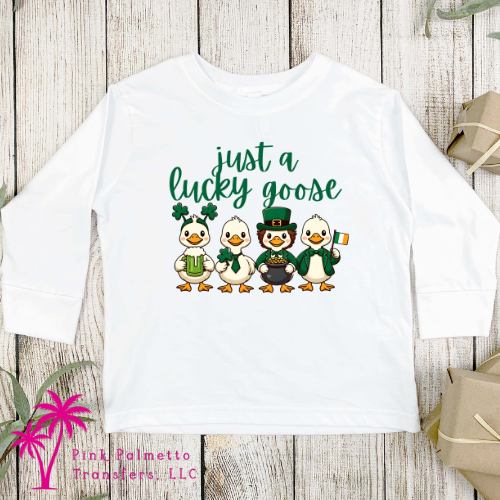 Just a Lucky Goose Youth Longsleeve