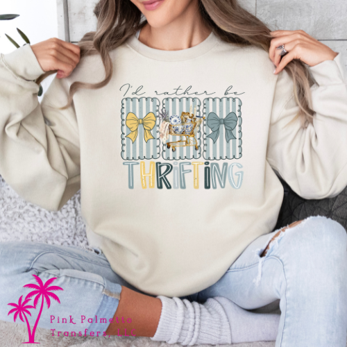 I'd Rather Be Thrifting Sweatshirt