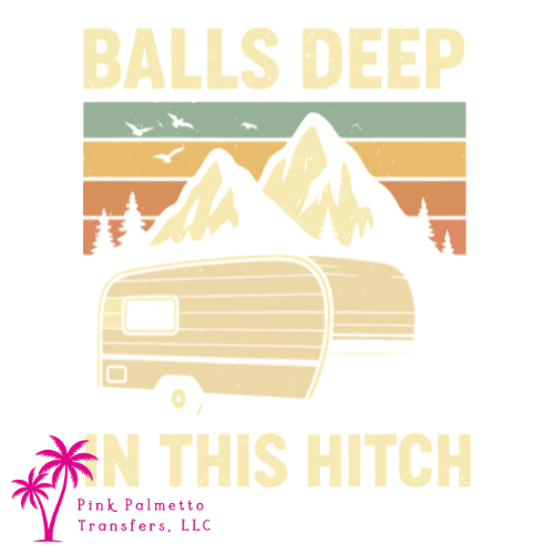 Custom Balls Deep 10" DTF Transfer