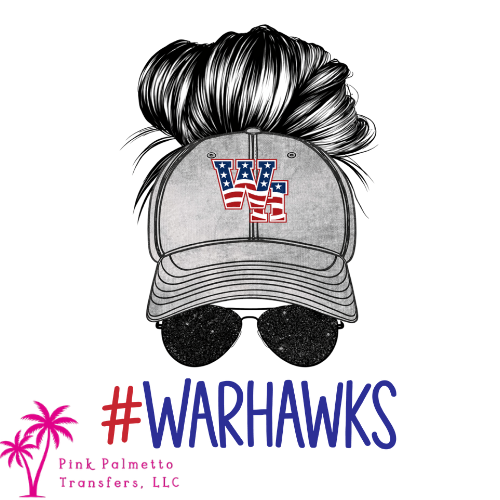 Custom Warhawks 12" DTF Transfer