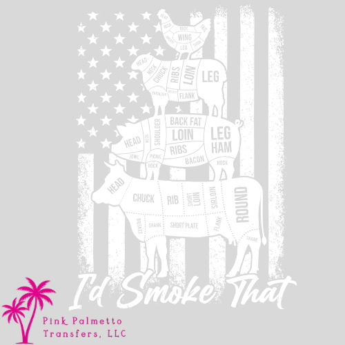 Custom Smoke That 12" DTF Transfer