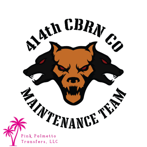 414th CBRN CO Maintenance Team 4" DTF Transfer
