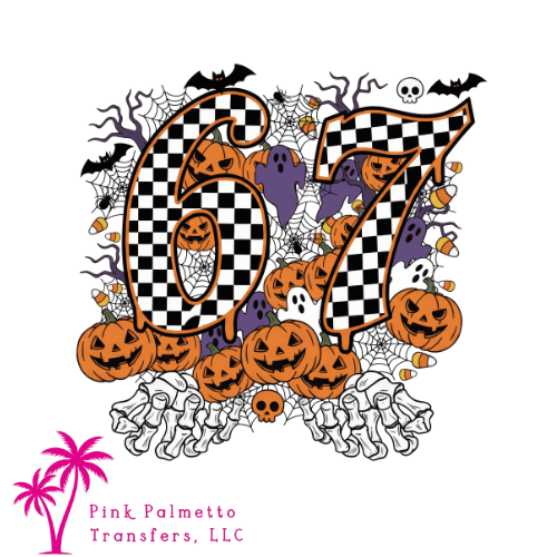 67 Halloween 10" DTF Transfer