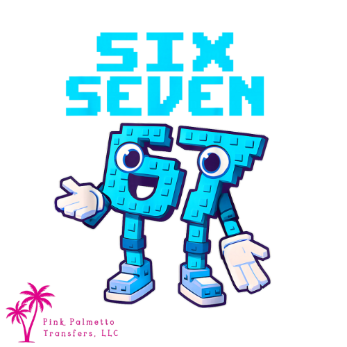 Six Seven Robot 10" DTF Transfer