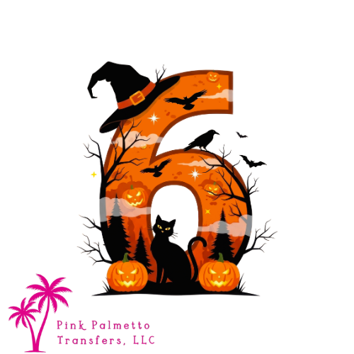 6 Halloween Hat 12" DTF Transfer