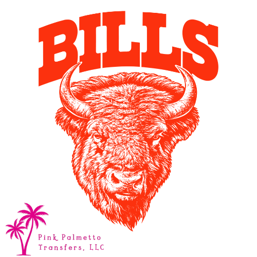 Custom Buffalo Bills 12" DTF Transfer