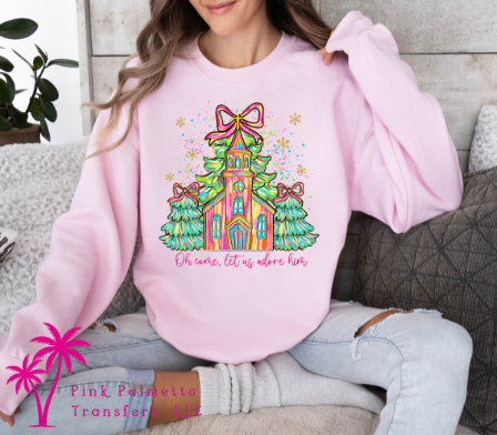 Let Us Adore Him Sweatshirt