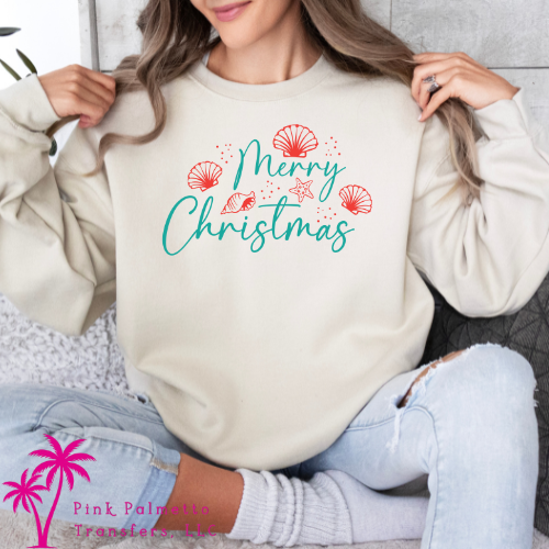 Merry Christmas Shells Sweatshirt