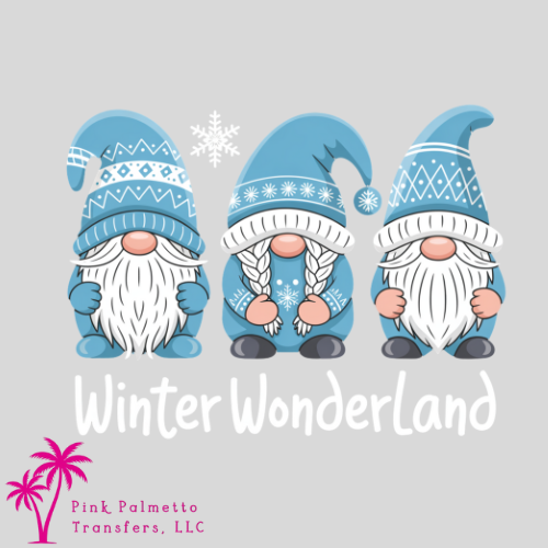 Winter Wonderland Gnomes 10" DTF Transfer