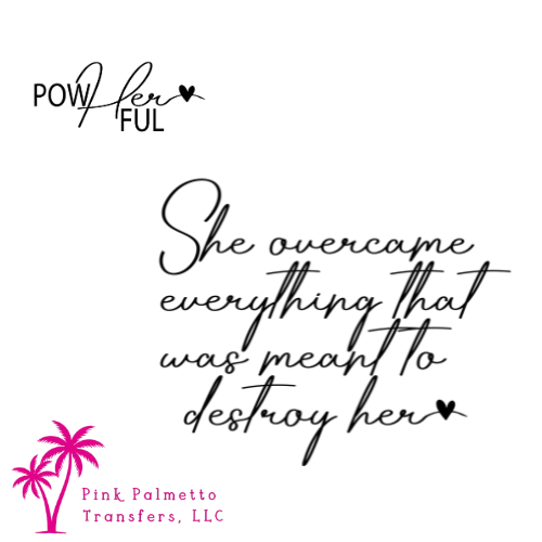 PowHERful 4" and 12" DTF Transfer Bundle