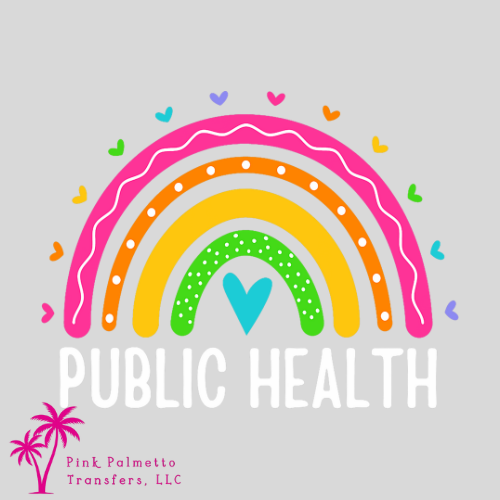 Rainbow Public Health 12" DTF Transfer