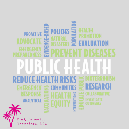 Public Health Wording 12" DTF Transfer