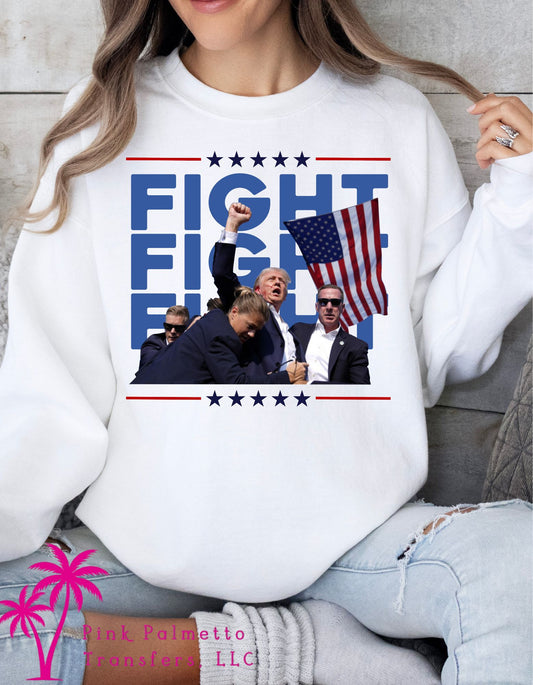 Trump Fight 2024 Sweatshirt