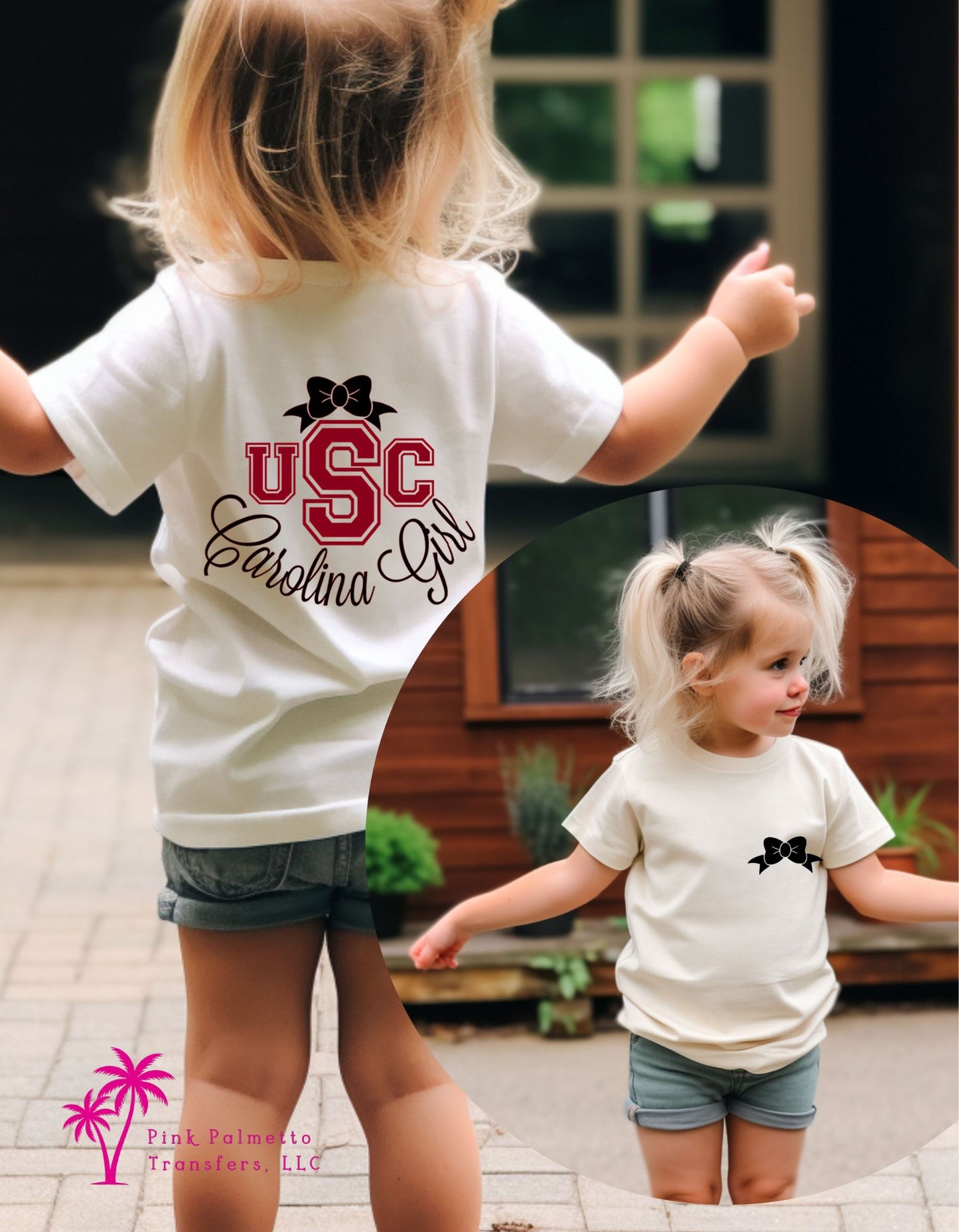 USC Carolina Girl - Girls Tshirt