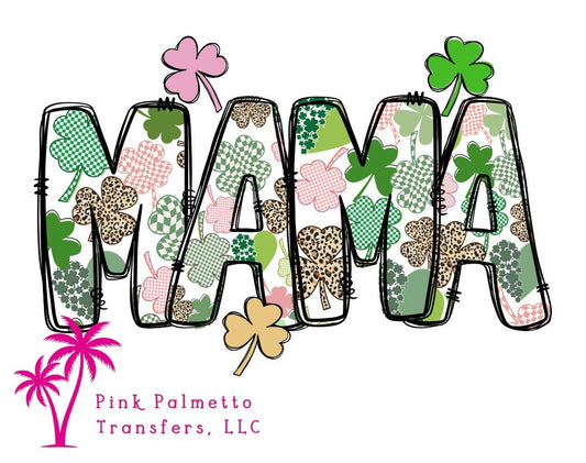 Mama St. Patricks Day 12" DTF Transfer