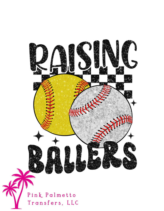 Raising Ballers 10" DTF Transfer