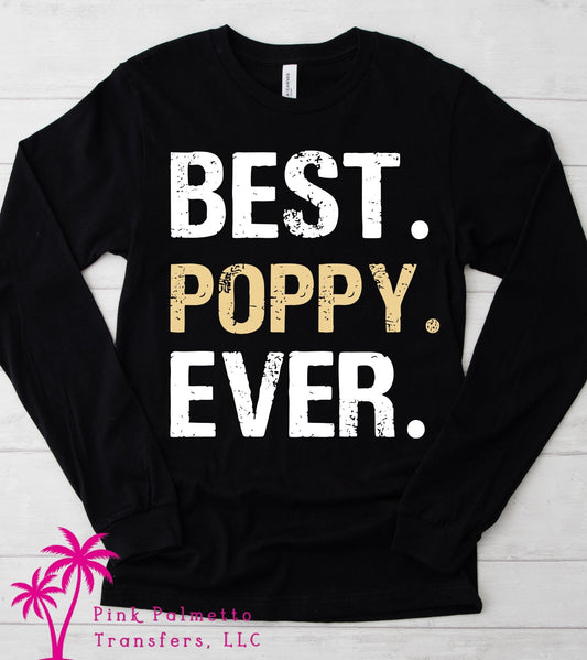 Best Poppy Ever Long Sleeve Tshirt