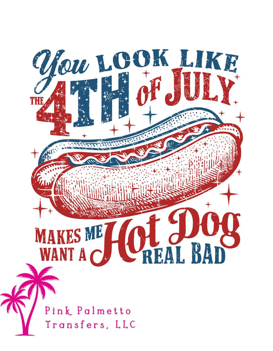 Look Like the 4th of July 10" DTF Transfer