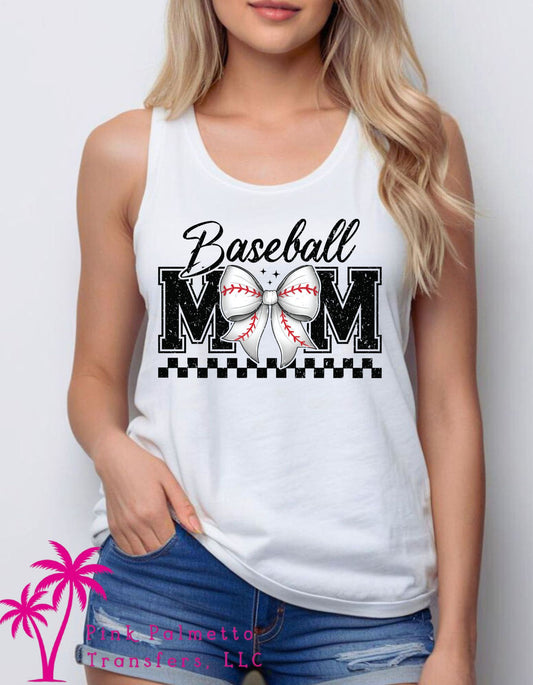 Baseball Mom Racerback Tank