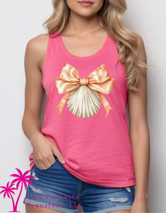 Shell/Bow Racerback Tank