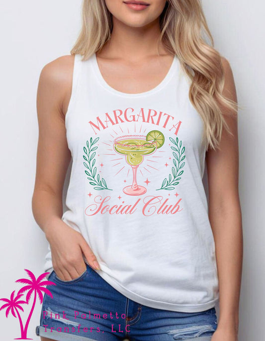 Margarita Social Club Racerback Tank