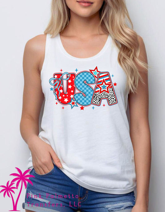 USA Racerback Tank