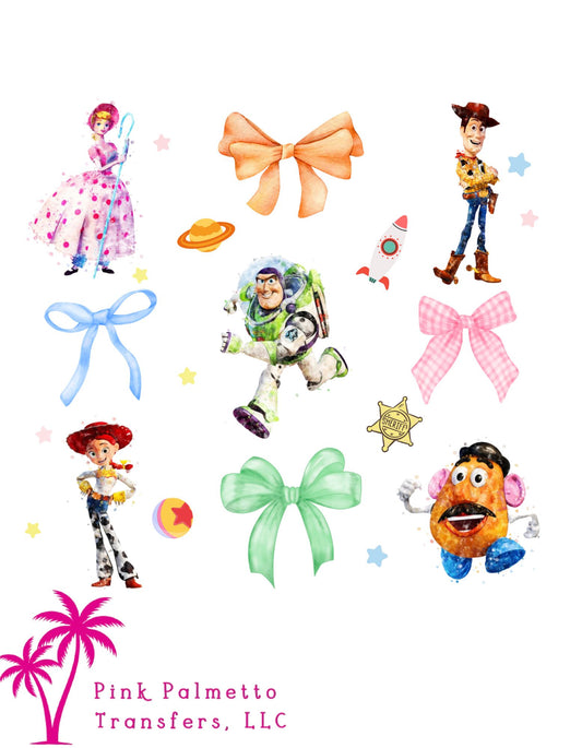 Woody/Buzz 10" DTF Transfer